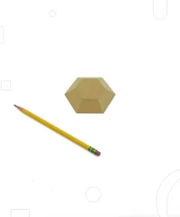 GR Pottery Forms Hexagon 3.5" Mini