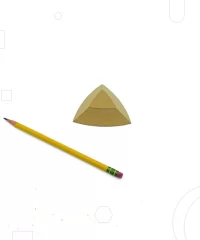 GR Pottery Forms Spherical Triangle 3.5" Mini