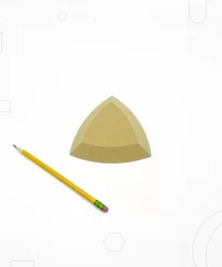 GR Pottery Forms Spherical Triangle 5"